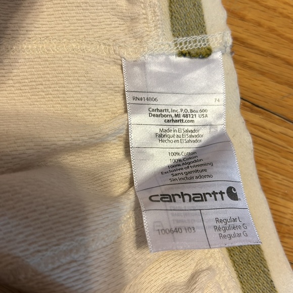 Men’s Carhartt Force Thermal Long John’s. Size Large. Very Warm. Off White. - Picture 4 of 4